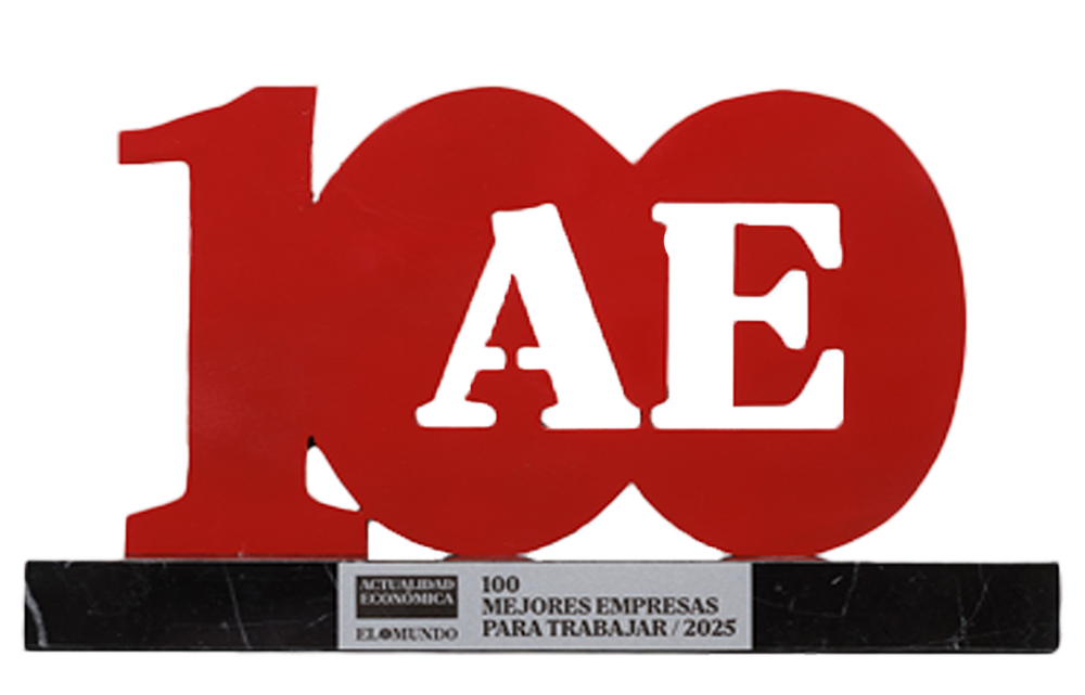 Logo en un fondo blanco de El Mundo, diario español de ámbito nacional.